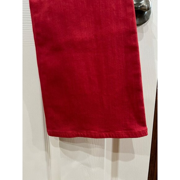 NWT Western Sterling Kreek Red Flared Jeans Size 3/4 Cotton/Spandex Stretch - Picture 8 of 10